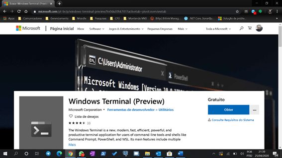 Otimizando atividades DevOps com Windows Terminal